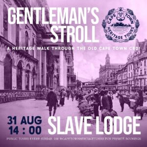 Cape Town CBD Walking Tour - 31 August 2024